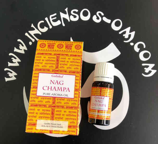 Aceite Esencial Nag Champa Goloka